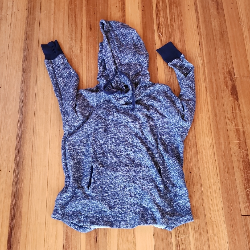 Mossimo Supply Co. Blue Hoodie Sweatshirt